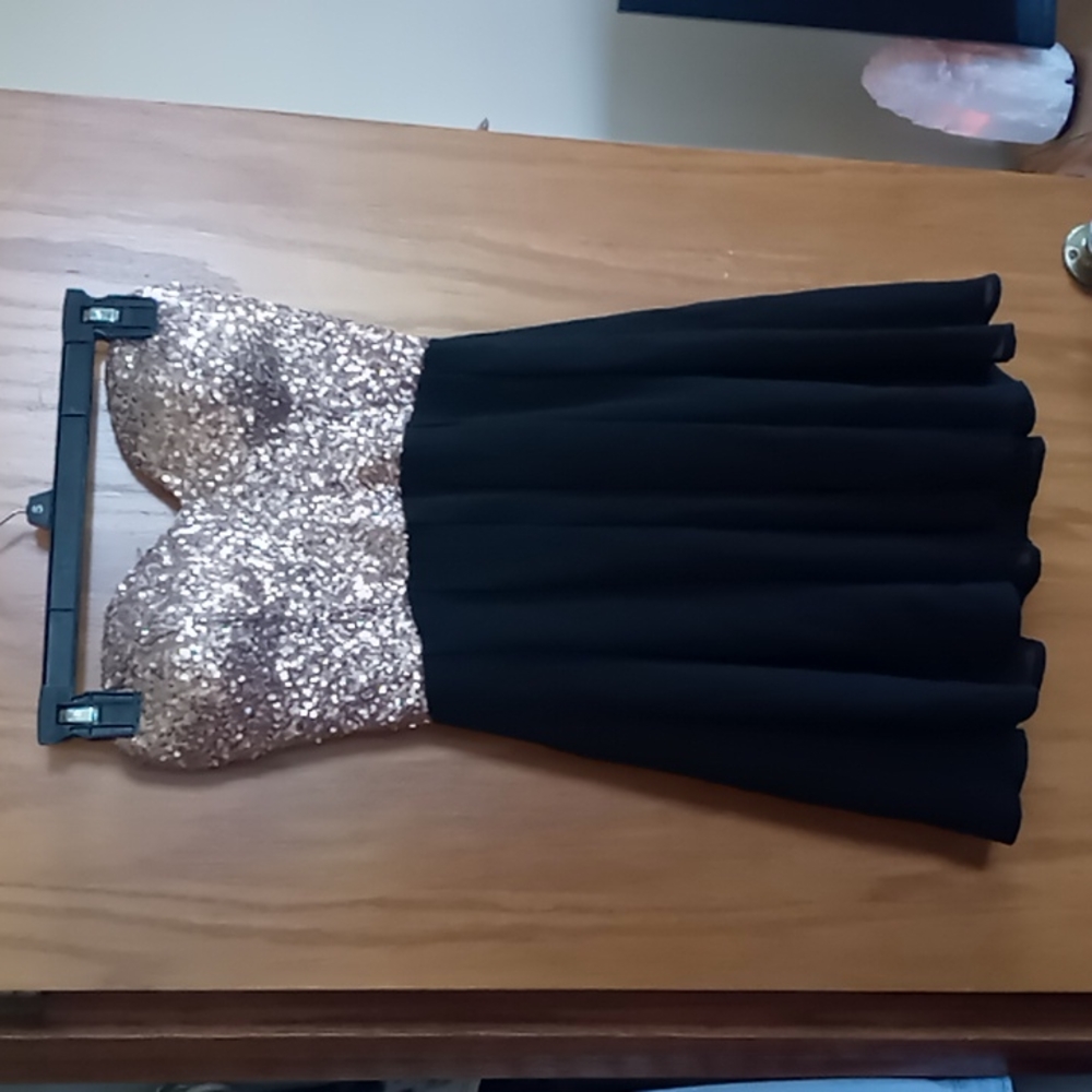 Sequined top dress